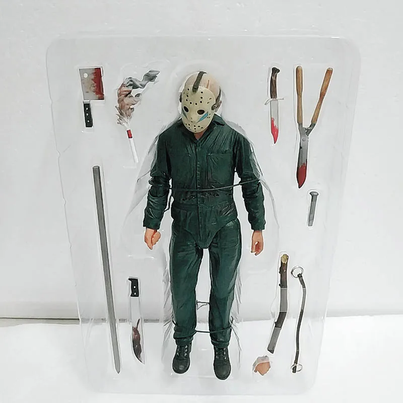NECA Friday 13th Jason Ultimate Part 5 Roy Burns фигурка Коллекционная модель игрушки куклы подарок
