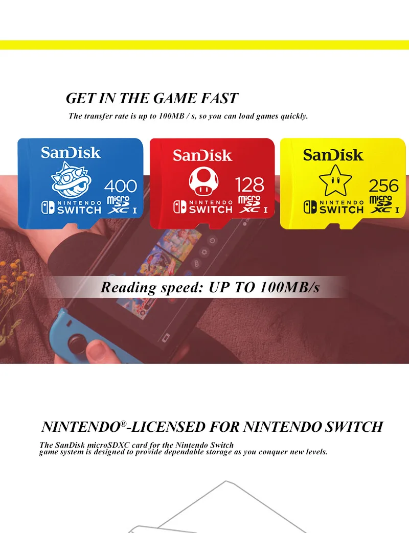 sony memory card 100% Original SanDisk Micro SD Card 256GB U3 High Speed 128GB Memory Card Falsh Card 4K Ulra HD Microsd For Nintendo Switch samsung 64gb memory card