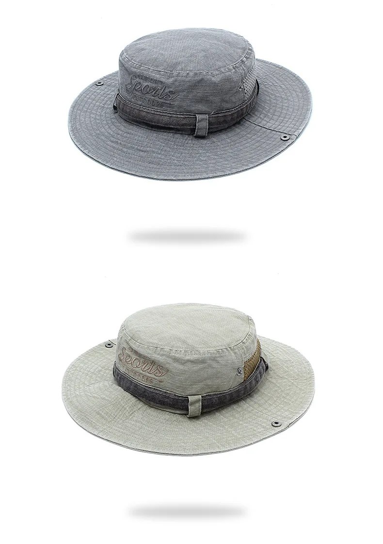 [AETRENDS] широкими полями Рыбалка Hat Для мужчин Для женщин Летняя Панама маска для лица Спорт на открытом воздухе, солнце шляпа Z-6828