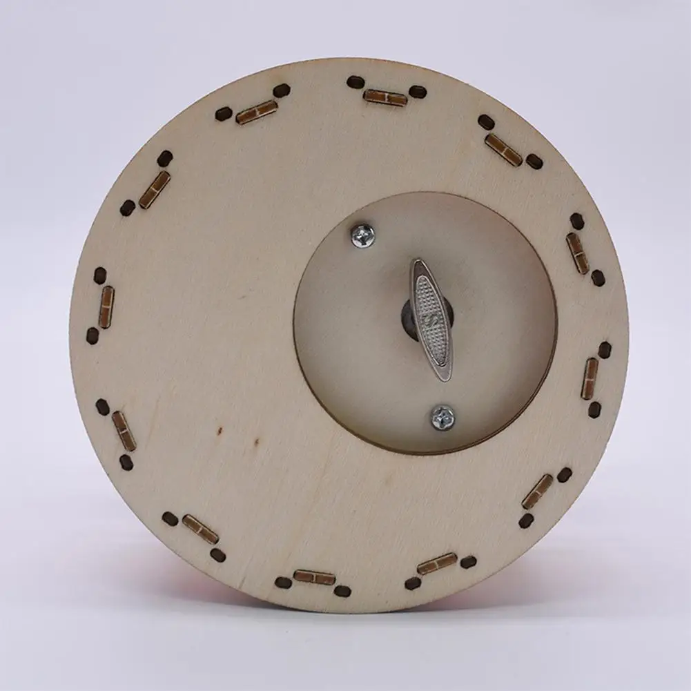 Merry-go-круглая деревянная коробка в форме торта на день рождения деревянная музыкальная шкатулка украшение милый подарок на день рождения Рождественский подарок для детей