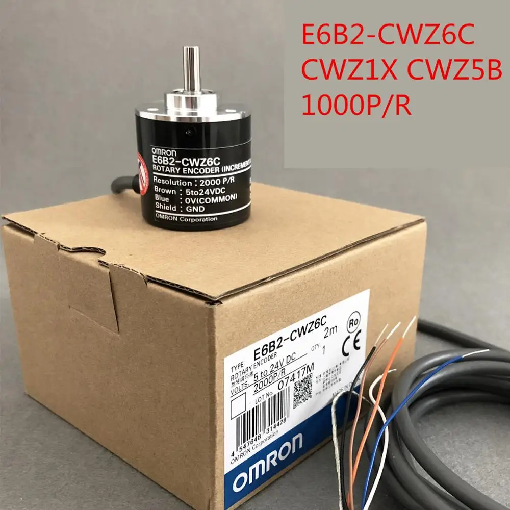 Бесплатная доставка E6B2CWZ6C OMRON роторный кодер E6B2-CWZ6C 600 1000 1024 1800 2000 2500P/R 5-24 |