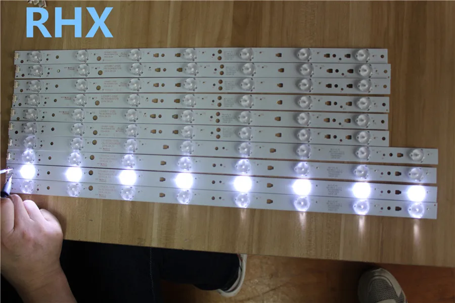 10 шт./лот лента для подсветки Haier LE48F3000W/LED48U3300 LED48D8/30348008201 30348007201 | Электроника