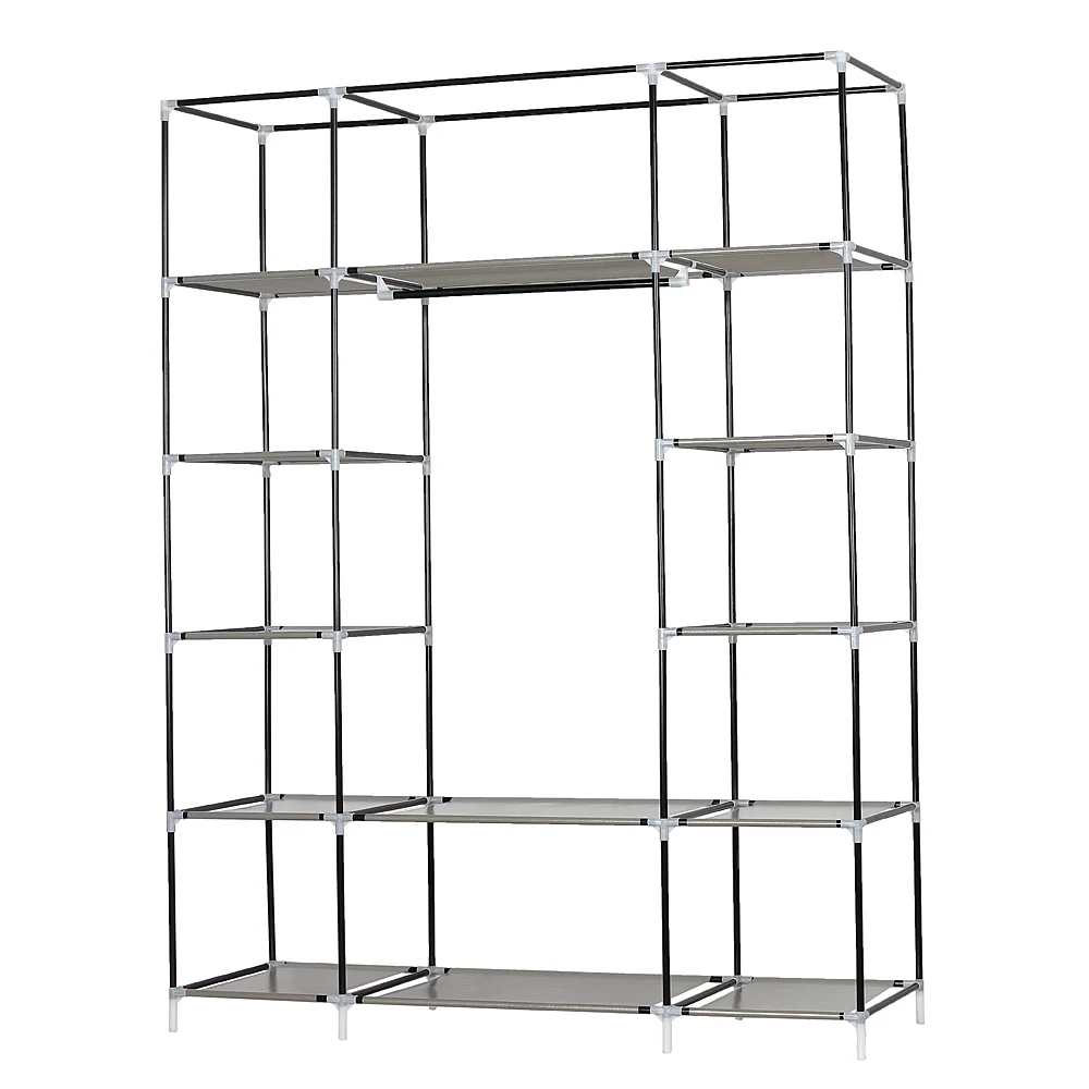 Non-woven Cloth Large Capacity Wardrobe Folding Portable DIY Wardrobe Clothes Storage Cabinet Closet Home Furniture Home Decor