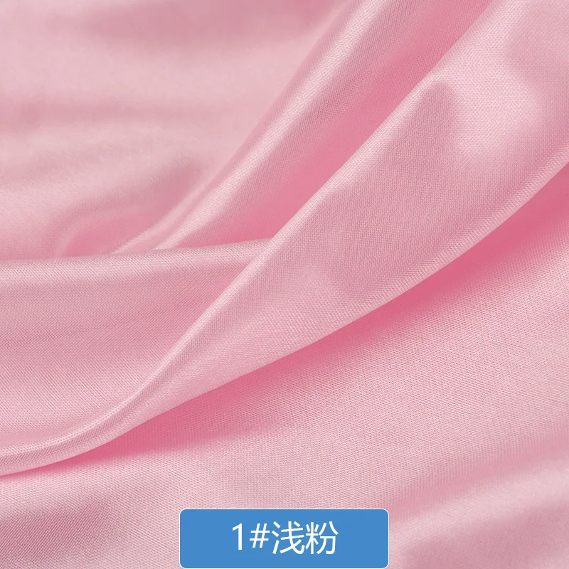 1Light pink Ледяная шелковая ткань перламутровый искусственный шелк занавеска ткань для банкета сценическая занавеска для шитья свадебного фона Рождественская ткань - Цвет: 1Light pink