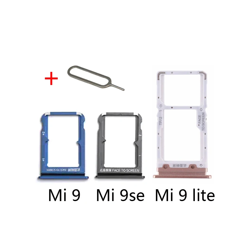 SIM Tray Adapter Für XIAOMI Mi 9 Lite se 9se 9lite Original Telefon Gehäuse  Chip Micro SD SIM Karte tray Halter Slot + Werkzeuge - AliExpress  Cellphones \u0026 Telecommunications