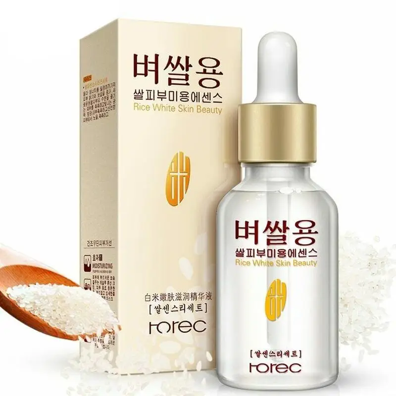 White Rice Serum Face Whitening Moisturizing Essence Anti Acne Aging Ebay