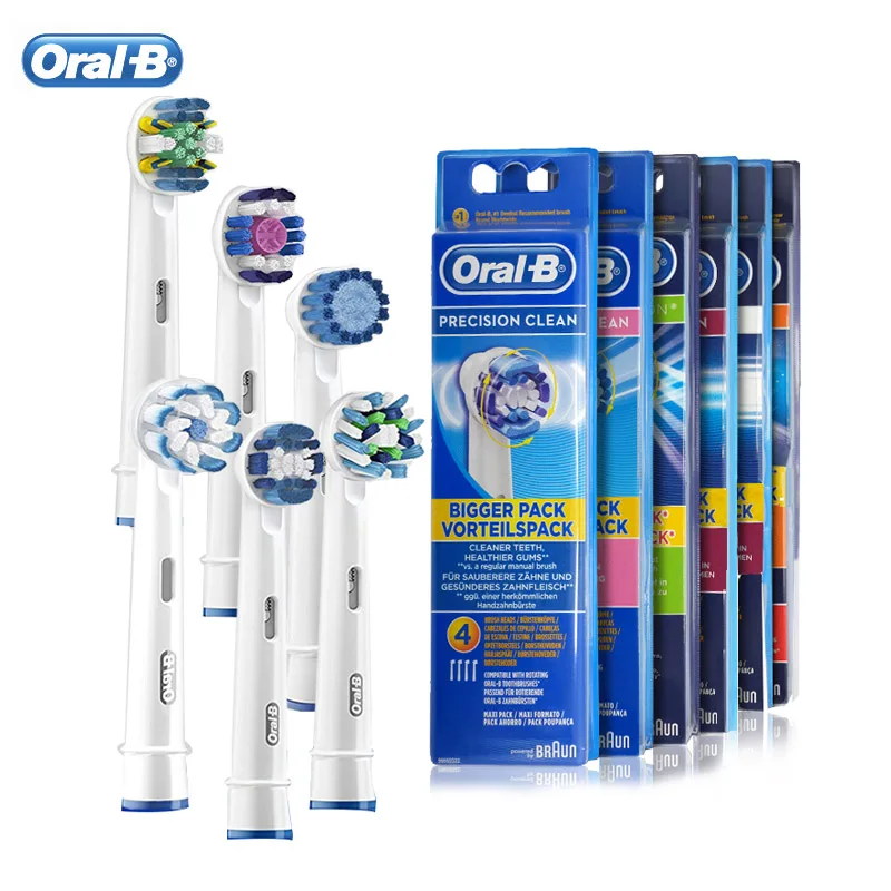 Насадки для электрической зубной щетки Oral B 2/4 шт.|Насадки зубных щеток| |