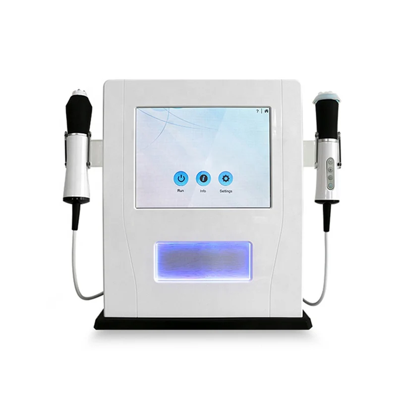 2-in-1 skin whitening / anti-aging wrinkle / oxygen facial massage machine with oxygen RF