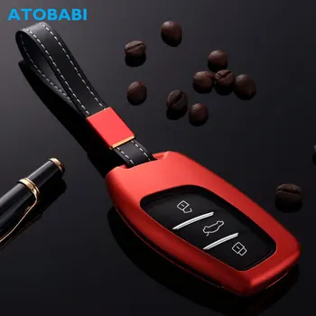 

Aluminum Alloy Car Key Case For Roewe I5 RX3 2019 MG Smart Keyless Remote Control Fob Cover Keychain Frame Bag Auto Accessories