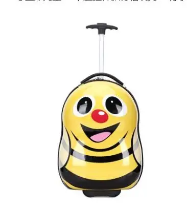 kid egg style rolling suitcase luggage suitcase for travel girls kids travel trolley for boys kids trolley luggage