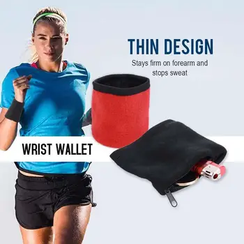 

Sport Wrist Wallet Wrist Bag Cycling Safe Gym Travel Band