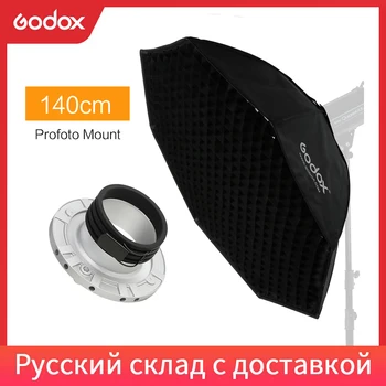 

Godox Pro 140cm 55" Studio Octagon Honeycomb Grid Softbox Reflector Softbox with Profoto Mount for Studio Strobe Flash Light