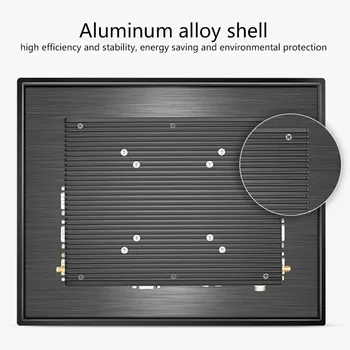 شراء15 بوصة لوحة الصناعية الكمبيوتر ، 5 سلك مقاوم شاشة تعمل باللمس ، أوبونتو ، إنتل J1900 ، (أسود)(4G RAM/64G SSD)