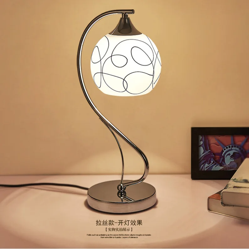 

Manufacturers Direct Selling Living Room Library Lamp Modern Warm Decoration Creative Bedroom Lamp Bedside Lamp Wholesale