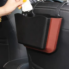 Многофункциональный креативный складной Автомобильный складной ящик для мусора, подвесной ящик для хранения спинки сиденья, стеллаж для хранения мусора