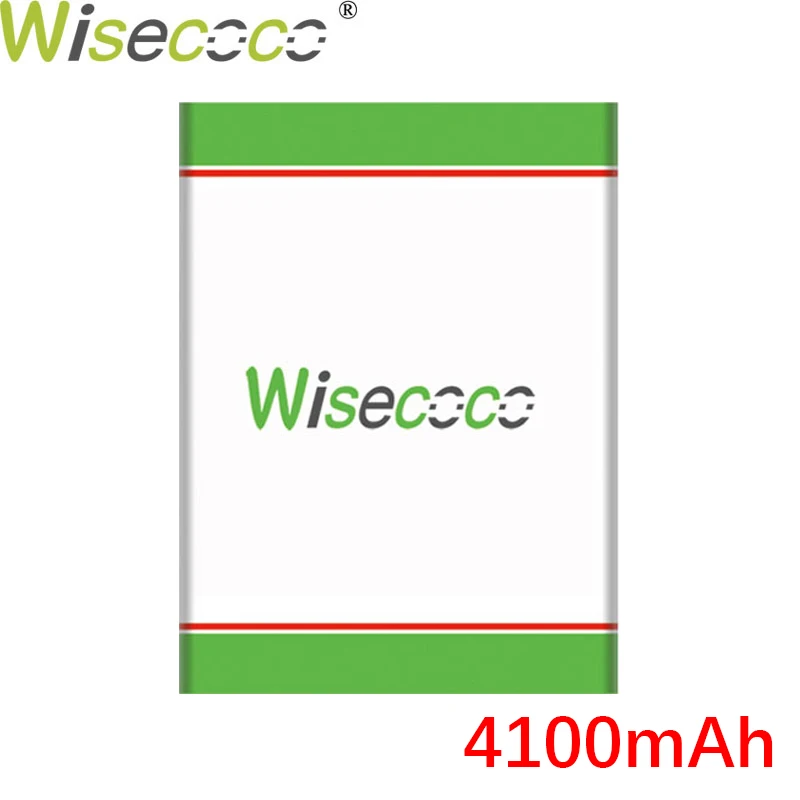 WISECOCO 5 шт. 4100 мАч батарея для HOMTOM HT3 HT 3 Pro Телефон новейшее производство высокое качество батарея+ номер отслеживания