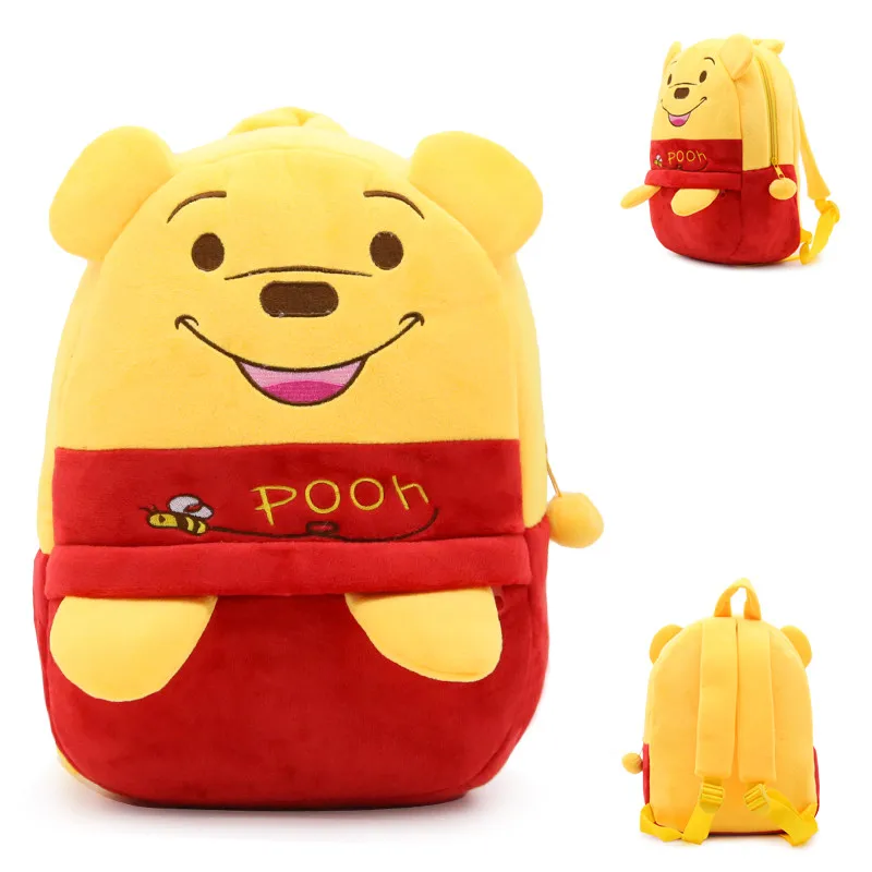 As Picture Новая Милая Детская плюшевая сумка с синим слоном Mochila Infantil, плюшевая сумка средней длины Borsa Bambina Bolsa Minnie От 3 до 5 лет, Детская сумка «peluche» - Цвет: As Picture