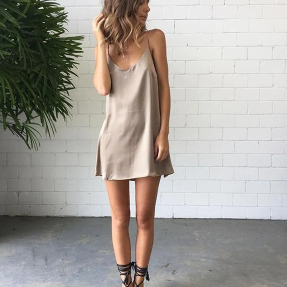 Short slip dresses Outlet