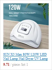 Обновленная УФ-лампа SUN X7 Plus, 36LED лампа для ногтей, 90 Вт, Сушилка для ногтей, светильник от солнца для маникюра, гелевая лампа для ногтей, сушка для гель-лака, дизайн ногтей