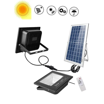 

energia led solar light outdoor Street Light for garden decoration lamp Security Spot Lights Luminaria split panel indoor home s