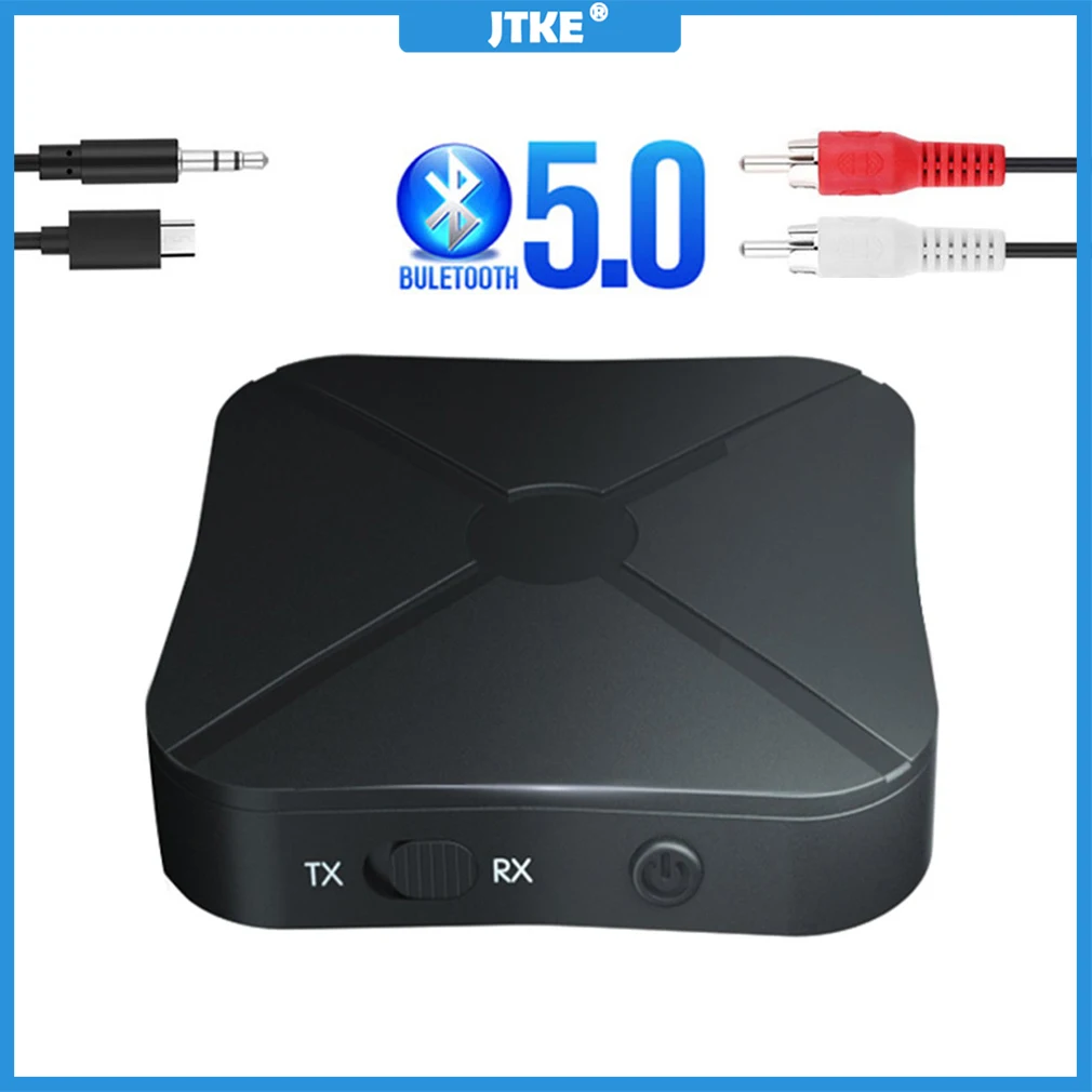 JTKE 2 в 1 стерео Bluetooth 4 приемник передатчик для домашнего ТВ MP3 ПК беспроводной