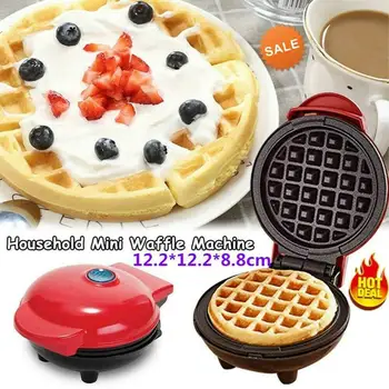 

Mini Waffle Maker Nonstick Baked Pancake Snack Panini Pancake Maker Kitchen Cooking Tool Accessories