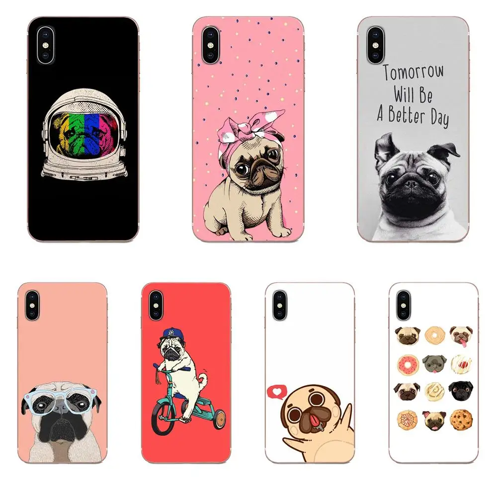 Мягкий Новый стиль завтра модный будет лучший день лица мопса для iPhone SE2020 11 Plus Pro X
