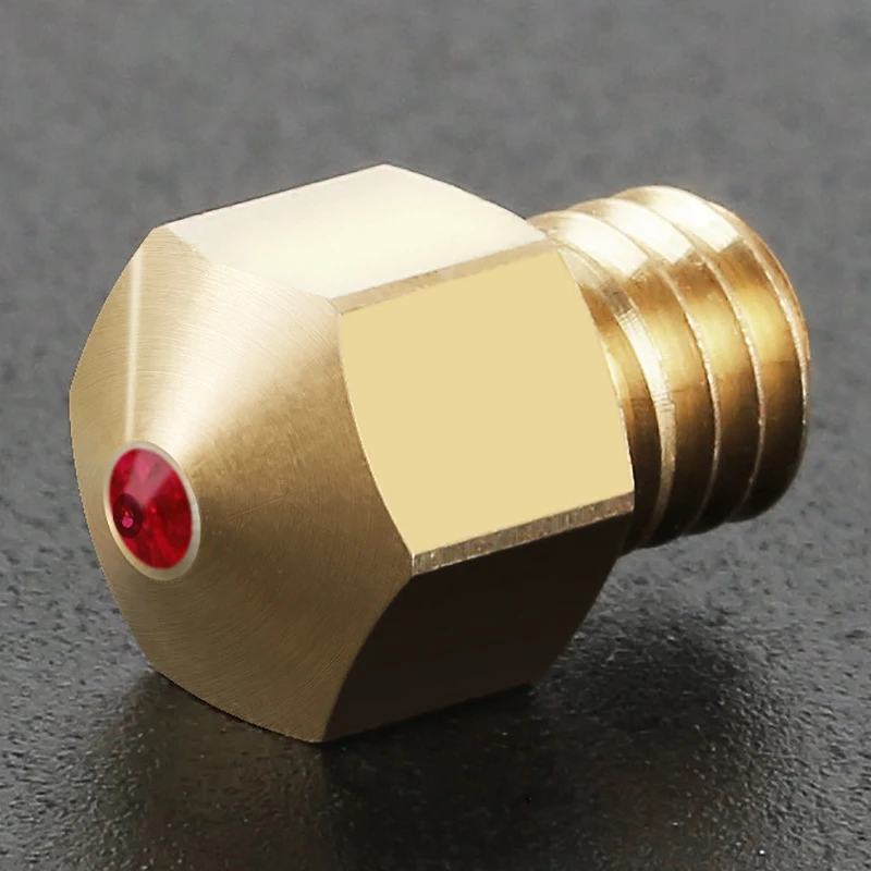 Аксессуары для 3D принтеров сопло Mk8 0 4 мм Совместимость с Petg Abs Pei Peek и другими
