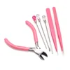 MultiFunction Tweezer Pliers Jewelry Tool Suit Vise Round Nose Plier Making Spoon Tool Sets For DIY Handmade Beading Cutting ► Photo 3/6