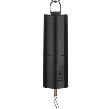 

Hanging Black Rotating Motor for Spinner and Wind Chime Garden Decoration Accessories, Not Including Battery 1 Pack