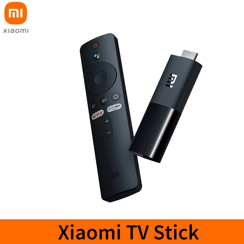 Оригинальный ТВ-стик Xiaomi Mi Android TV 9 0 Smart 1080P 1 ГБ ОЗУ 8 Гб ПЗУ Bluetooth 4 2 Мини ТВ-ключ Wi-Fi