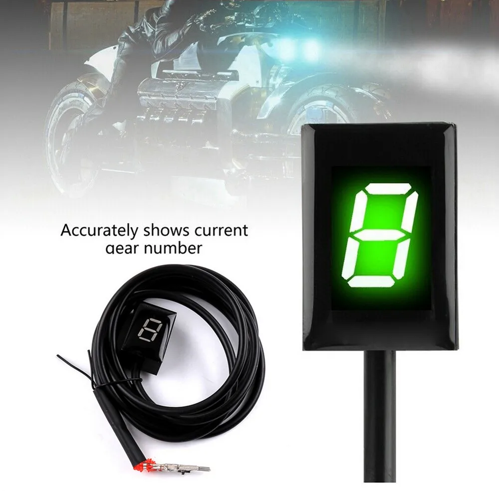 

For Honda CB500X VFR 800 CB1000R CB400SF CBR650F CB650F Motorcycle 1-6 Level Ecu Plug Mount Speed Gear Display Indicator