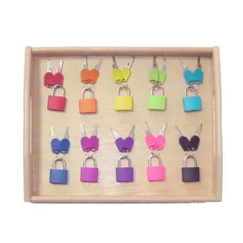 

Wooden Tray Locks Set Children Kids Preschool Educational Sensory Toys Materials Baby Boys Girls Intellectual Puzzle Toy