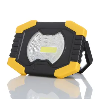 

Mini Protable Solar COB LED Work Light Emergency Flashlight Rechargeable Camping B95B