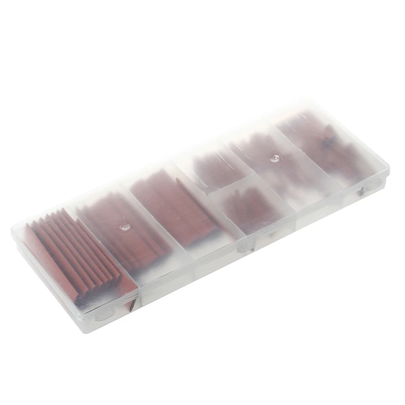Top-127PCS термоусадочная проволока кабель трубки обёрточная бумага коробка красный
