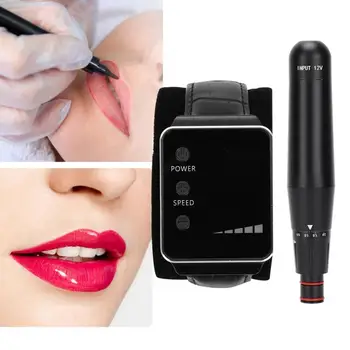 

Multi-function Watch Type Controller Professional Electric Eyebrow Lip Tattoo Machine Pen Tattoo Tool Device Microblading