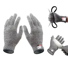 Перчатки с защитой от порезов, рабочие защитные перчатки, уровень 5, защитные перчатки с защитой от порезов на кухне, для самозащиты рыбы, для рук