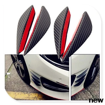 

Car Spoiler Canards Front Bumper fin for golf 7 skoda mazda 6 bmw f10 volvo ford focus 3 citroen c4 volkswagen polo
