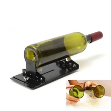 Резак для стеклянных бутылок, вина, пива, стеклянные скульптуры, резак для DIY, машина для резки стекла, металлический держатель для бутылок