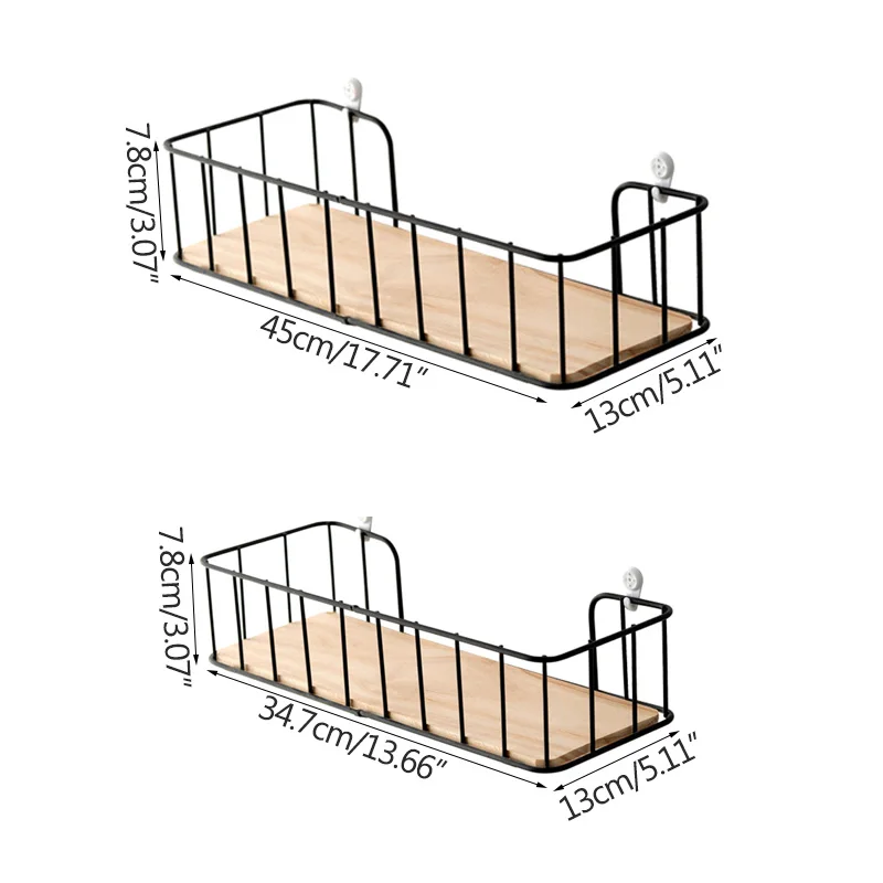 Strongwell скандинавские настенные полки из дерева и кованного железа для украшения стен хранение украшения дома аксессуары держатель домашний декор простой