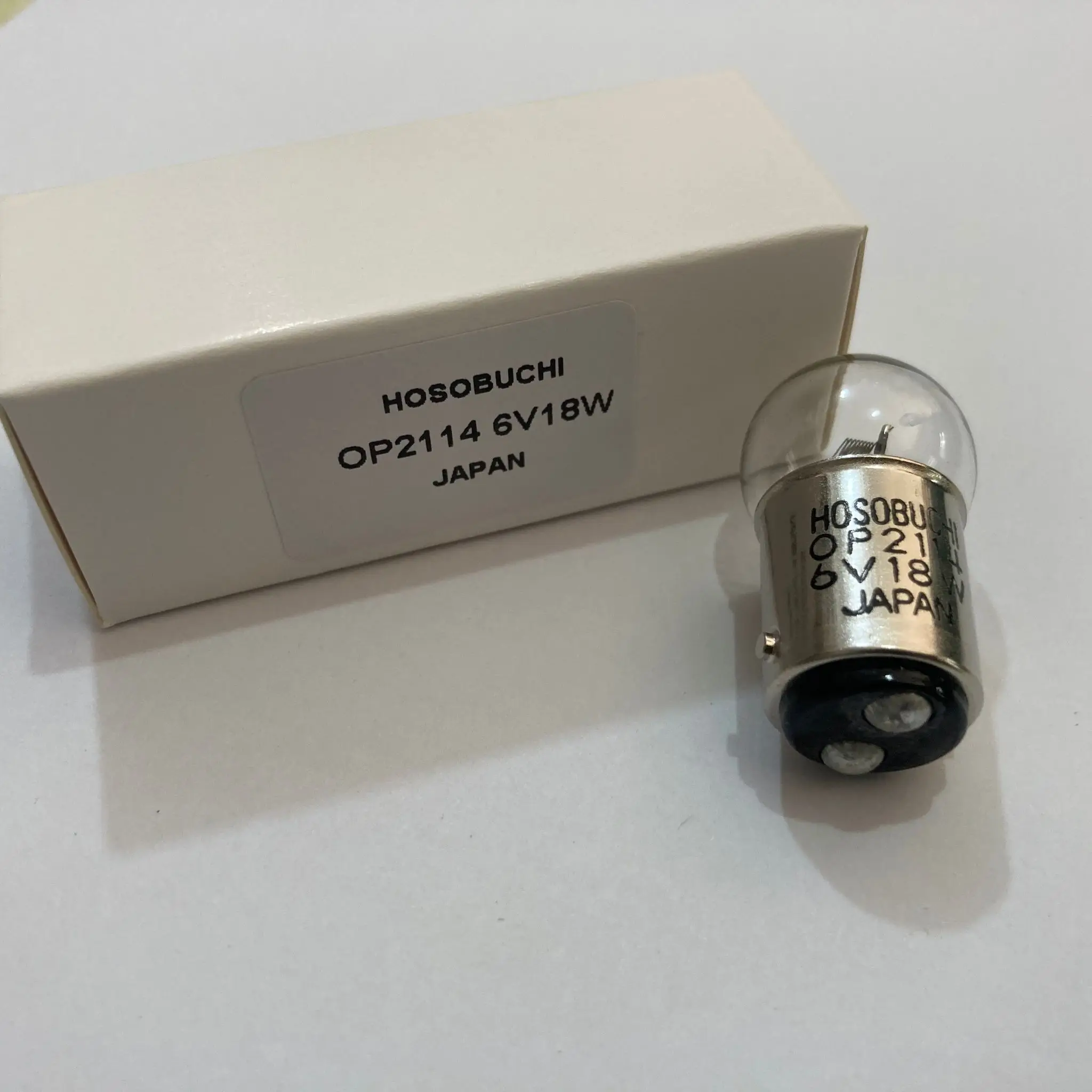 Hosobuchi OP2114 6V18W BA15D Halogen Lamp，optical instrument bulb BA15d | Лампы и освещение