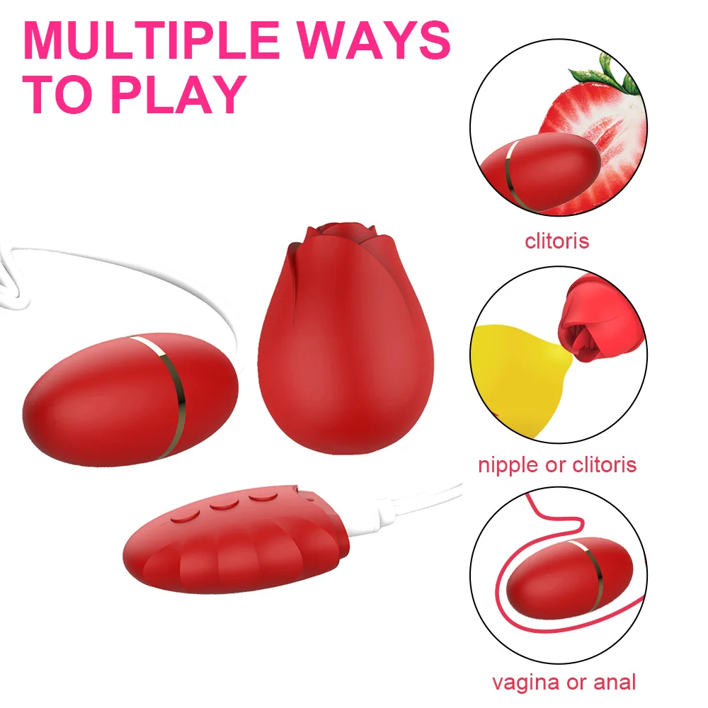 Clitoris Stimulator Sex Toy For Female Sex Vibrator Nipple Massage Lesbian  Nipple Sucking Oral Sex Licking Tongue Vibrating - AliExpress