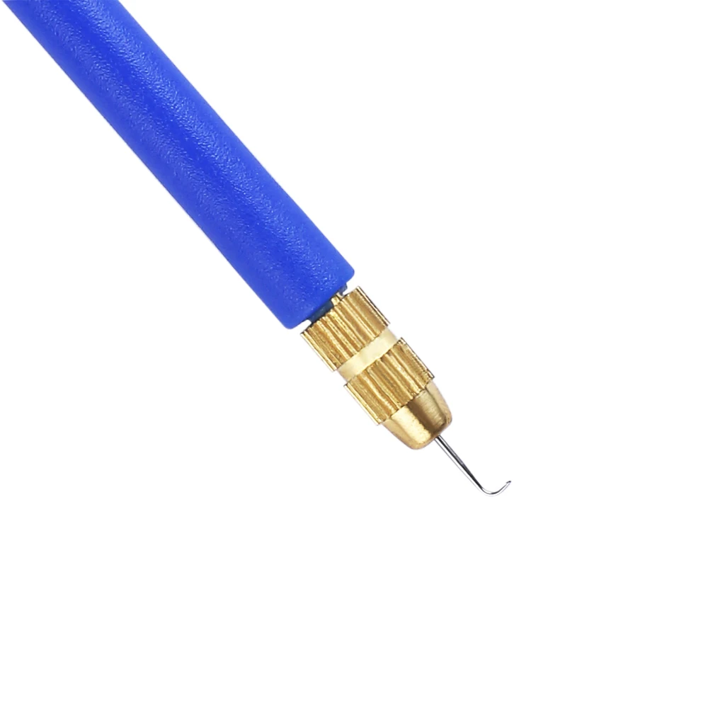 Lace Wig Needles Hair Needle Holder & 4 Szie (1-1 1-2 2-3 3-4) Wig Ventilating Needles For Wig Making Hand Knoting