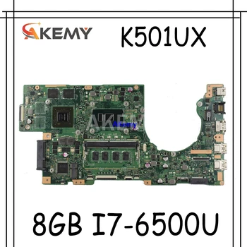 شراءSAMXINNO K501UX اللوحة لابتوب For Asus K501UB K501UQ K501UXM A501U اللوحة الأصلية DDR3 8GB-RAM I7-6500U GT940M