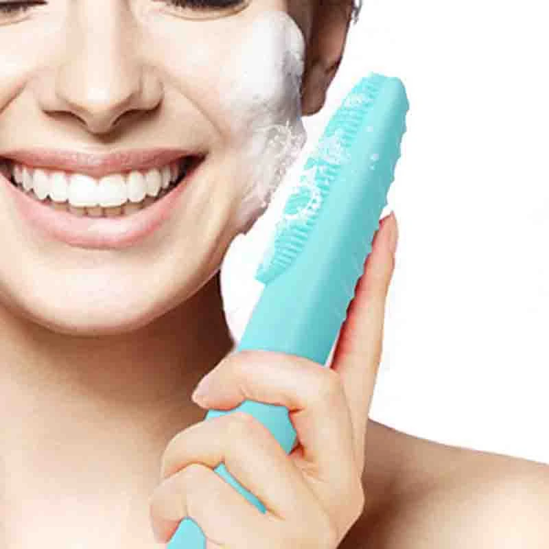 Silicone Gel Cleansing System Seven Class Waterproof Travel Nursing Portable Facial Cleansing Instrument Soft Brush
