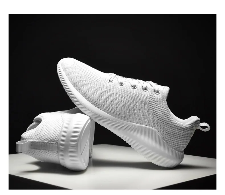 Новые стильные осенние дышащие мужские туфли модные туфли в Корейском стиле для папы сетчатые туфли для Подростков Спортивные Повседневные туфли для бега