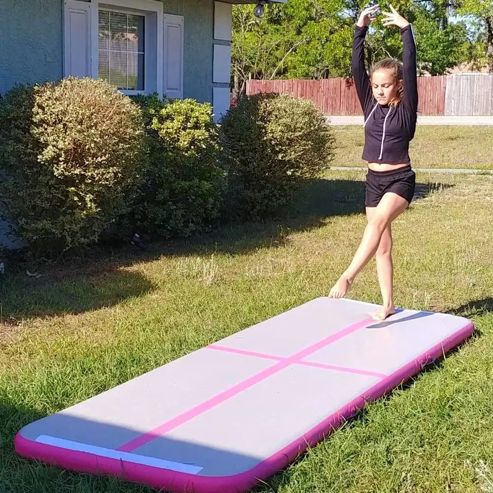 

New (6m7m8m)*1m*0.2m Inflatable Gymnastics Airtrack Tumbling Air Track Floor Trampoline For Home Use/training/cheerleading/beach