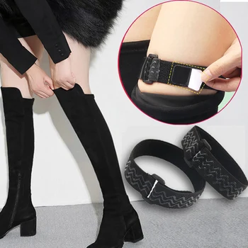 

Non-slip Tape Adhesive Straps Set for High Boots Anti Slip Anti Dropping Belt hh88