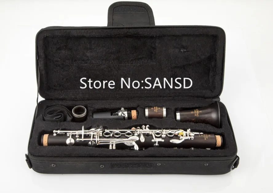 Buffet E11 Clarinet E Flat 17 Keys Ebony Wood Nickel Plated Professional musical instrument With Case