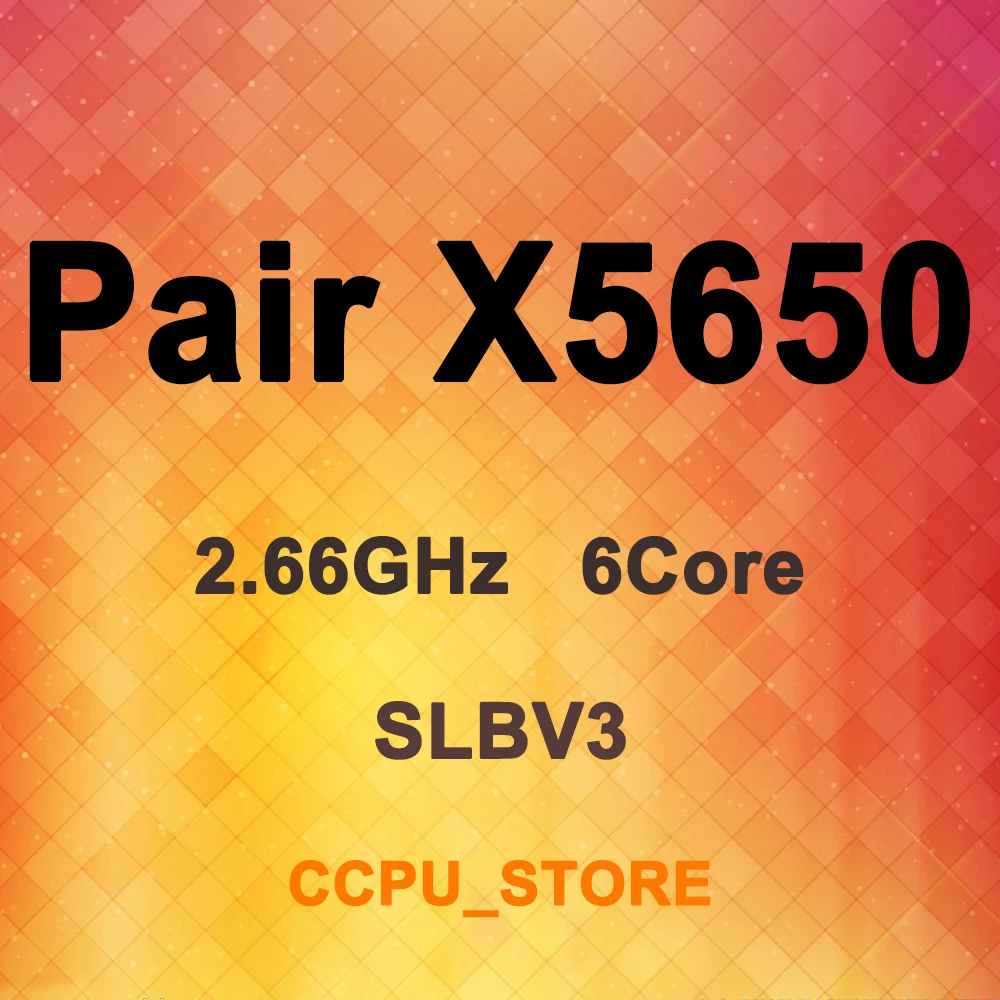 Совпадающая пара ЦПУ процессор Xeon X5650 SLBV3 2 667 ГГц 6 ядер 12 потоков МБ 95 Вт LGA1366 |